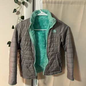 Girls North Face Reversible Jacket